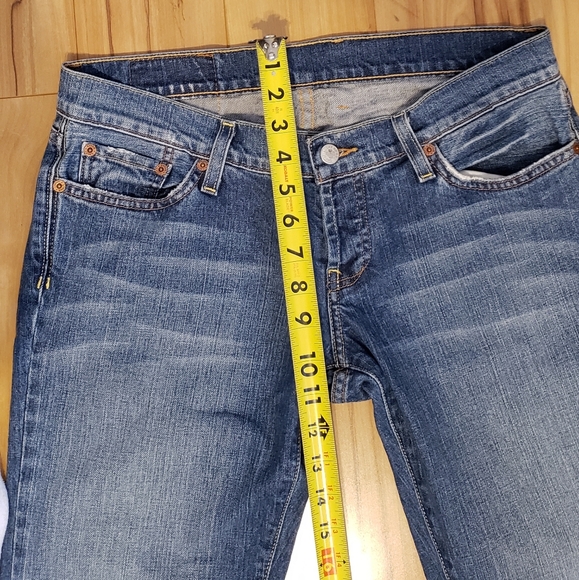 LUCKY BRAND DUNGAREES JEANS - Picture 4 of 11